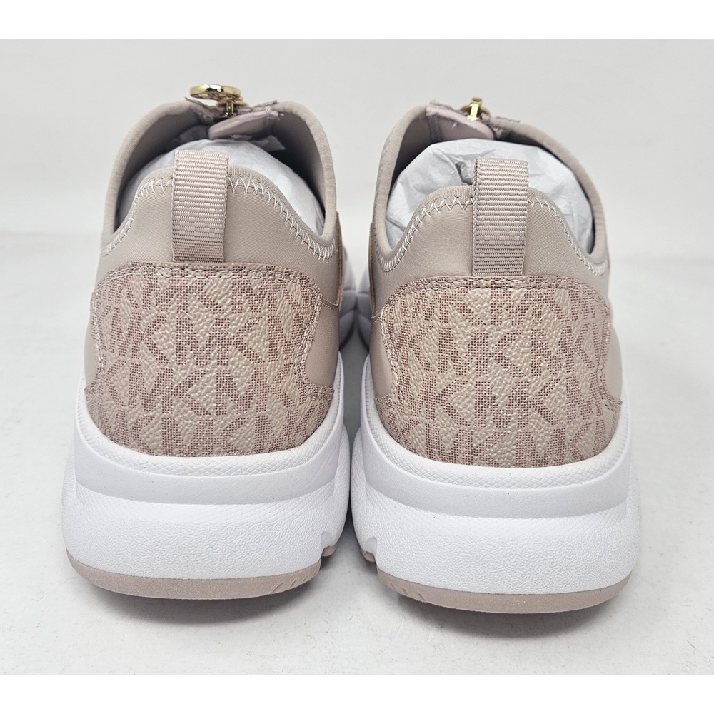 Michael Kors Sami Zip Trainer Fashion Sneakers, Ballet Pink, Women's Sz 9.5M NEW - Picture 5 of 10